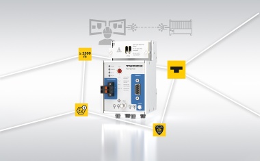 FOC converters transmit fieldbus data via fibre optics