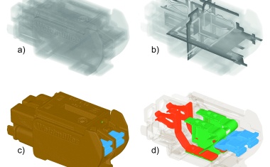 Separate point clouds at the push of a button