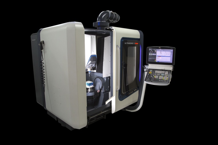 Abb. 1: 5-achsiges CNC-Präzisionsbearbeitungszentrum DMG Mori Ultrasonic zur...