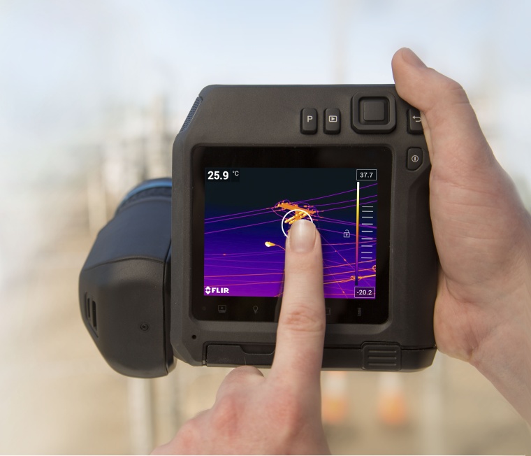 Professionelle Wärmebildkamera Flir T540
