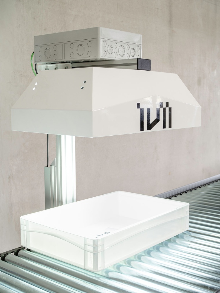 Das optische Bilderfassungssystem ivii.photostation erstellt ein Foto des...
