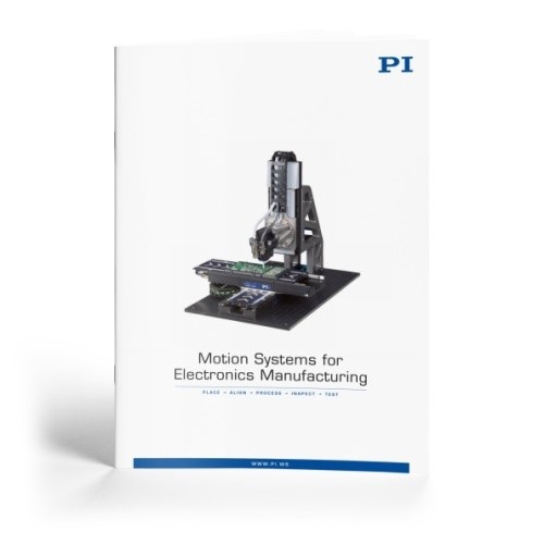 Broschüre Motion Systems for Electronics Manufacturing 