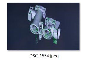 Ein virtuelles Modell eines Wasserpumpengehäuses (Bildquelle: Zeiss)