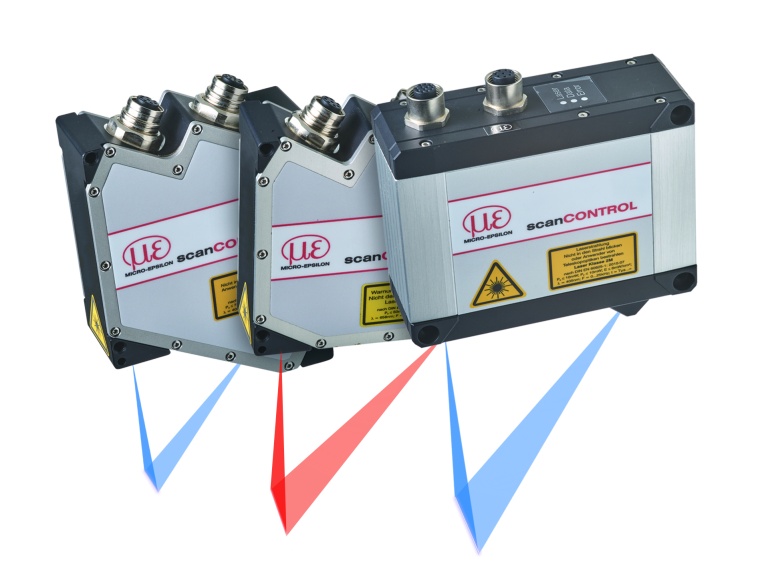 Die Laserscanner der Scancontrol-Serie von Micro-Epsilon. Bild: Micro-Epsilon