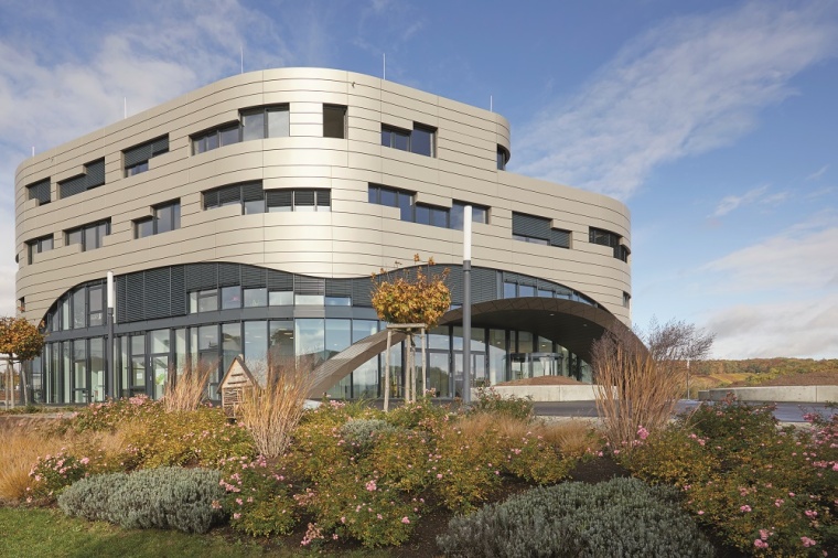 Das neue Technologiezentrum von außen. Bild: IDS