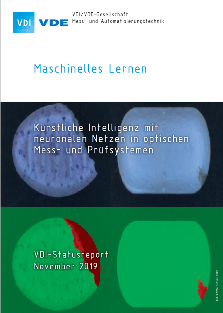 Der VDI-Statusreport  „Maschinelles Lernen“. Bild: VDI