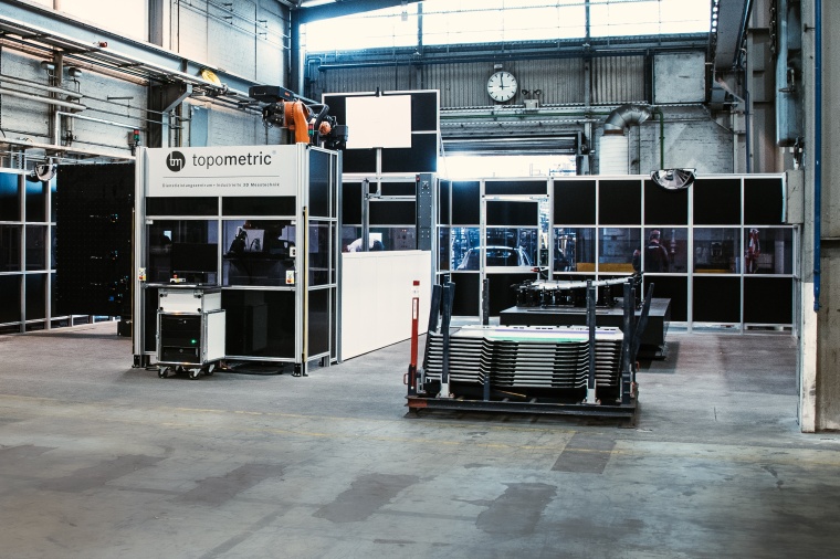 Die optische Doppelmesszelle auf Laserlichtbasis vermisst Bauteile bis zu einer...