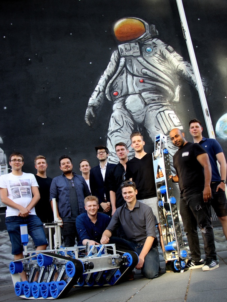 Das Entwicklerteam der Horizon XIX der Frankfurt University of Applied Sciences