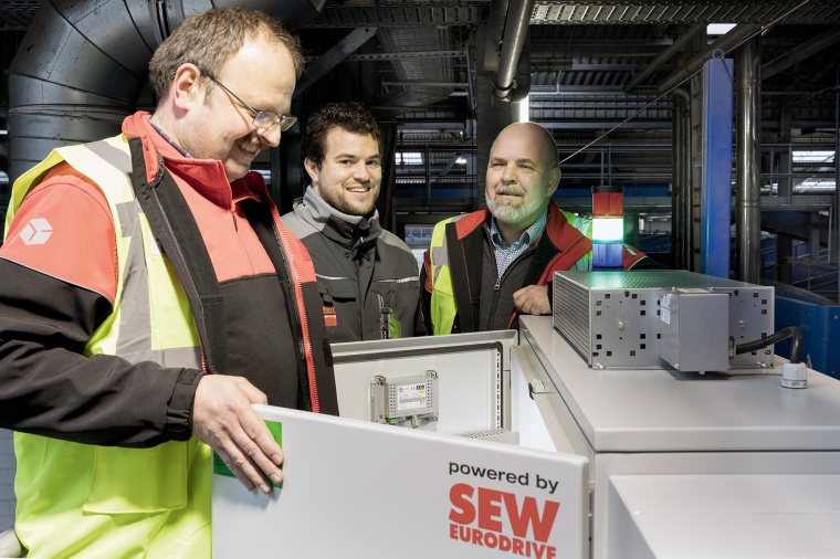 Michael Feneis, Technischer Leiter Depot 167 DPD Worms, Gabriel Currle, Service...