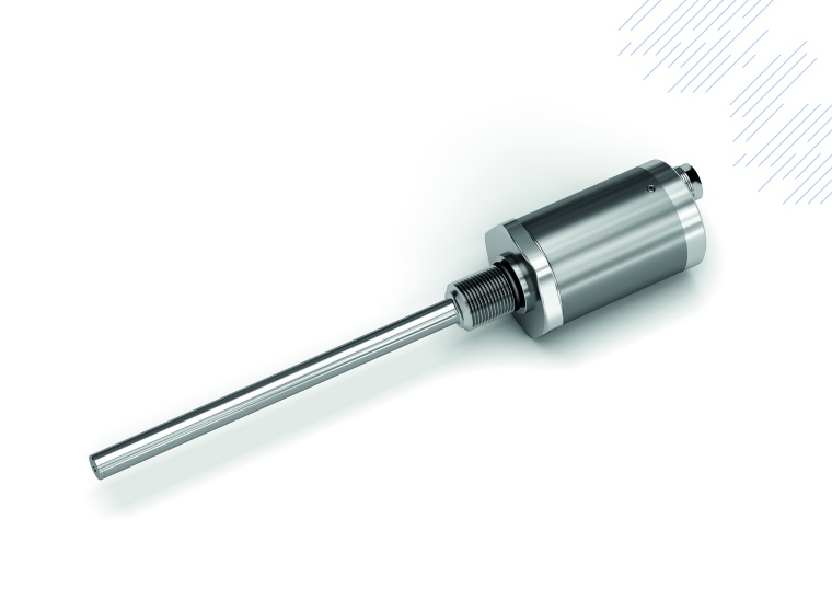 Magnetostriktiver Wegaufnehmer mit Hyperwave-Technologie in Stabbauform für...