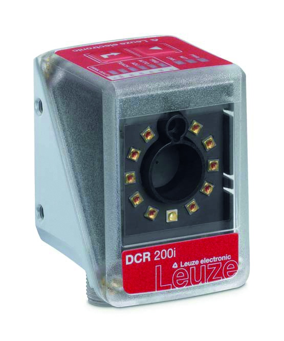 Der kamerabasierte Codeleser DCR 200i von Leuze für das  Decodieren von 1D-,...