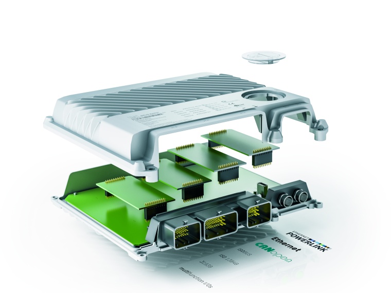 Mit dem X90-Modul kann der Zustand einer Arbeitsmaschine permanent überwacht...