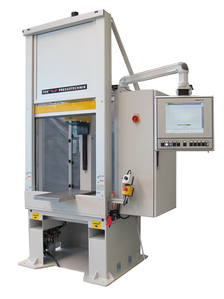 Das System eignet sich zum präzisen Verpressen von Crossflow-Filtern in...