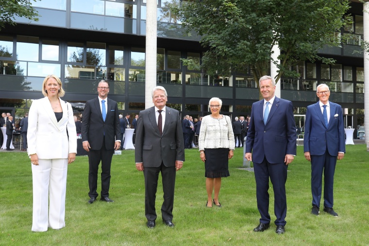 Maresa Harting Hertz, Philip Harting, Alt-Bundespräsident Dr. Joachim Gauck,...