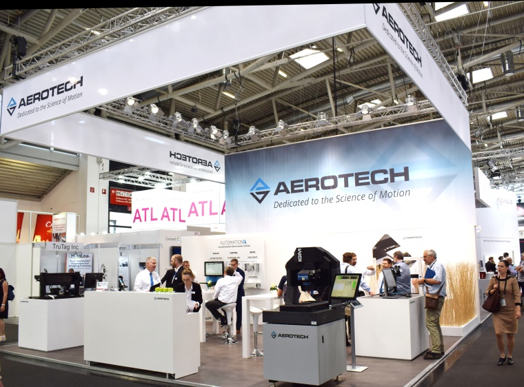 Erstmals präsentierte sich Micronix gemeinsam mit Aerotech auf der...