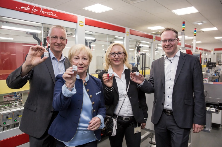 Freuen sich über das erfolgreiche Partnerschaftsprojekt: Dr. Volker Franke,...