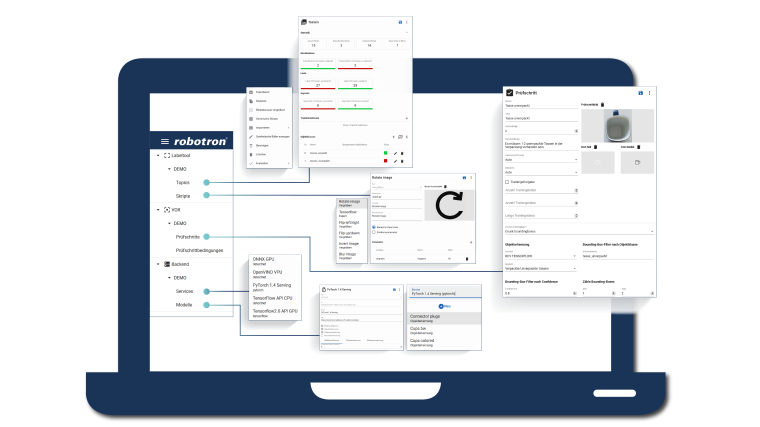 Robotron RCV – GUI des zentralen Administrations-Tools und seine...