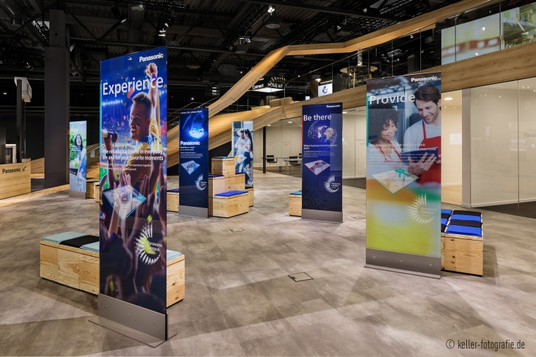 Das CXC soll laut Panasonic Markenwelt, Dialogplattform, Veranstaltungsort und...