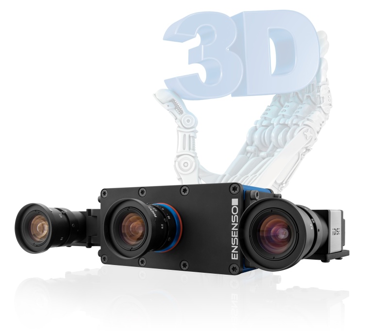 Die 3D-Kamera Ensenso X36 CP 5MP von IDS mit Flexview-2-Technologie (Bild: IDS)