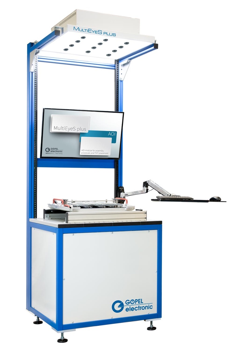Göpel Electronic: AOI-Modul für Montageprozesse mit KI MultieyeS plus (Bild:...