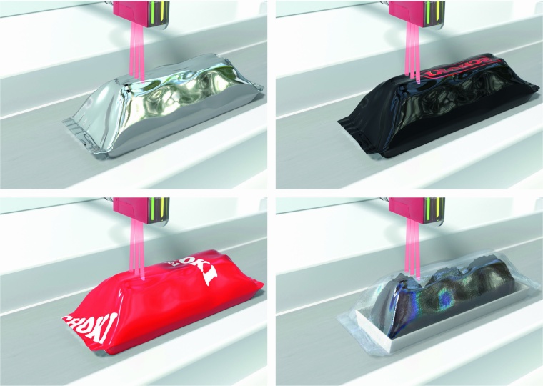 Der Sensor DRT 25C prüft Produkte und Verpackungen von oben, da...
