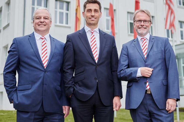 L. t. r.: Udo Erath, Manuel Huesken, Lutz Aschke (Source: Mahr)