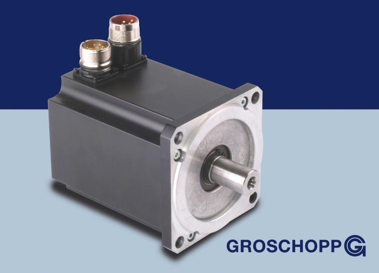 Der Niederspannungs-Servomotor EGK80-40 verfügt über einen integrierten...