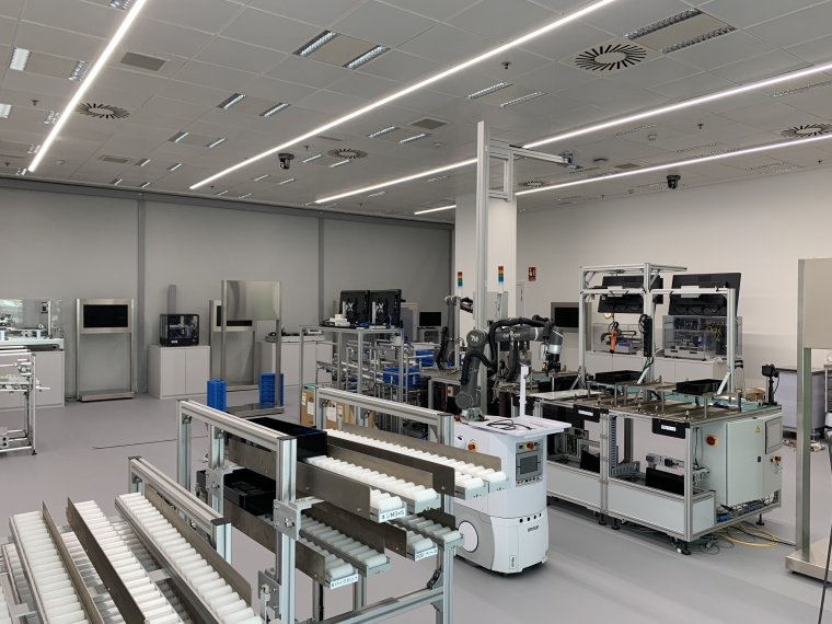 Neue Anwendungen werden im ATC vorgestellt. Bild: Omron / New applications are...