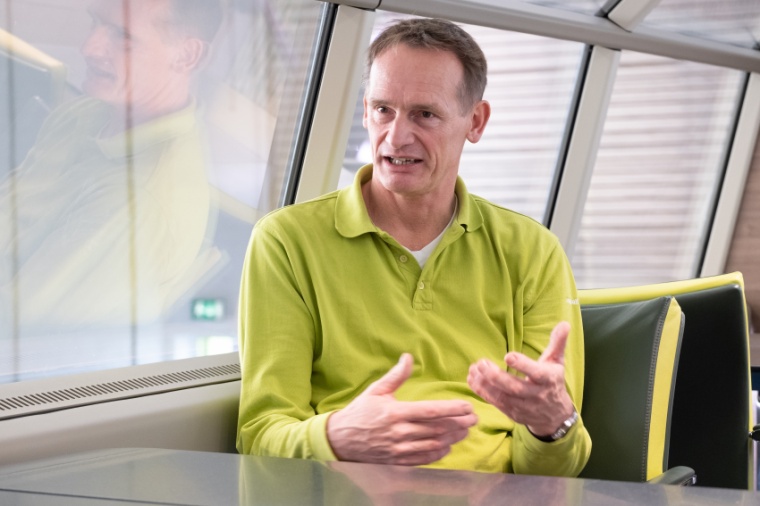 Jörg Schurig, technischer Projektleiter und einer der beiden Geschäftsführer...