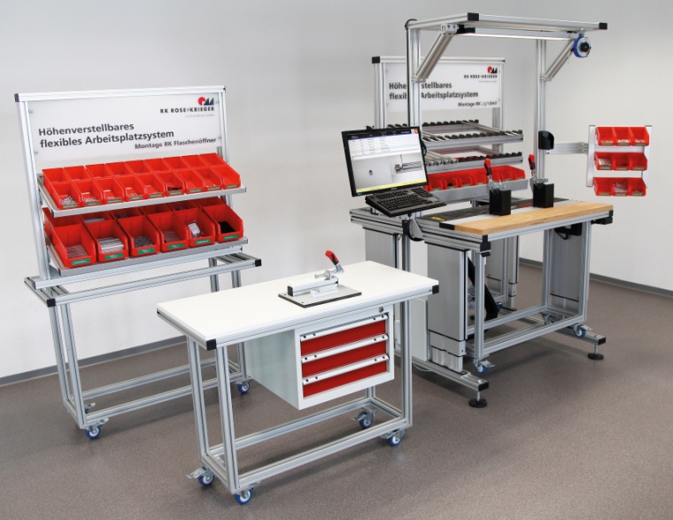 Das Baukastensystem von RK Rose+Krieger ist die Basis der...