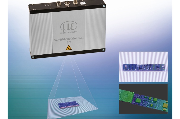 Der Surfacecontrol 3D 3500 von Micro-Epsilon verfügt über eine kompakte...