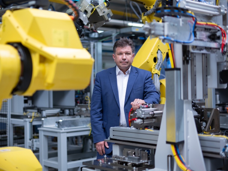 Frank Konrad, Vorsitzender VDMA Robotik + Automation und Geschäftsführer von...