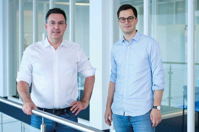 Die Geschäftsführung von Sill Optics: Christoph Sieber, CEO, und Benjamin...