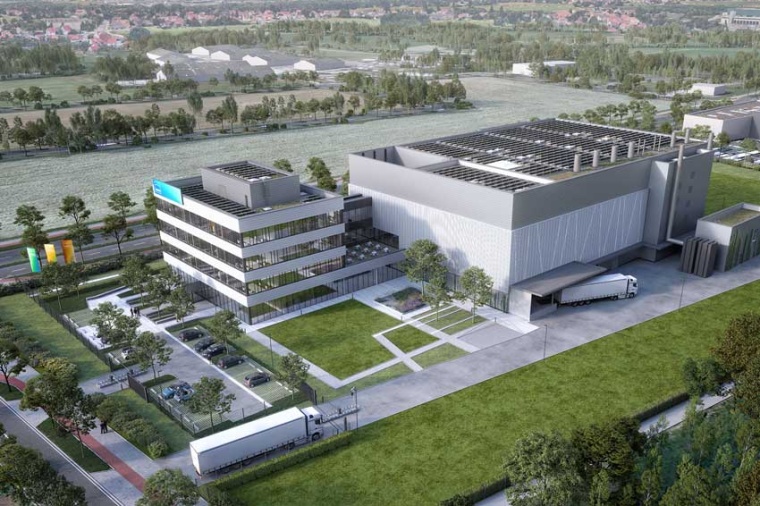Design-Entwurf für die neue Hightech-Fab in Dresden (Quelle:...