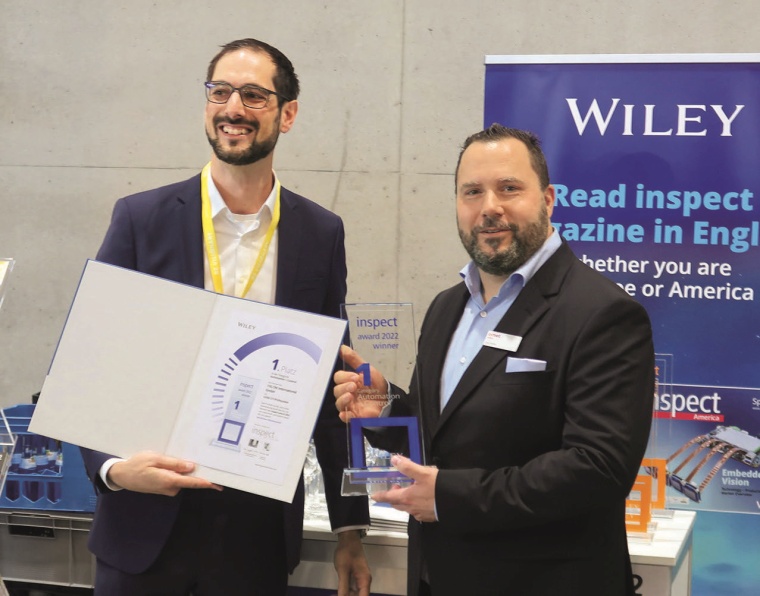 Der erste Platz der Kategorie Automation & Control ging an Yxlon mit dem...