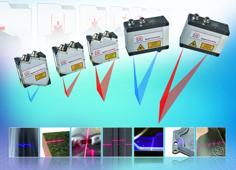 Für Profilmessungen eignen sich die Laserscanner der Reihe ScanControl Smart....