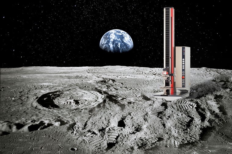 Prüftechnik aus Ulm für den Materialeinsatz auf dem Mond: Eine...