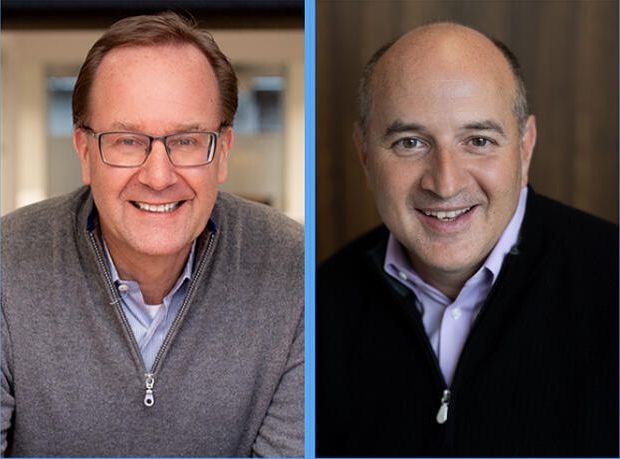Bill Burns (right) will become CEO of the company and a member of the Zebra...