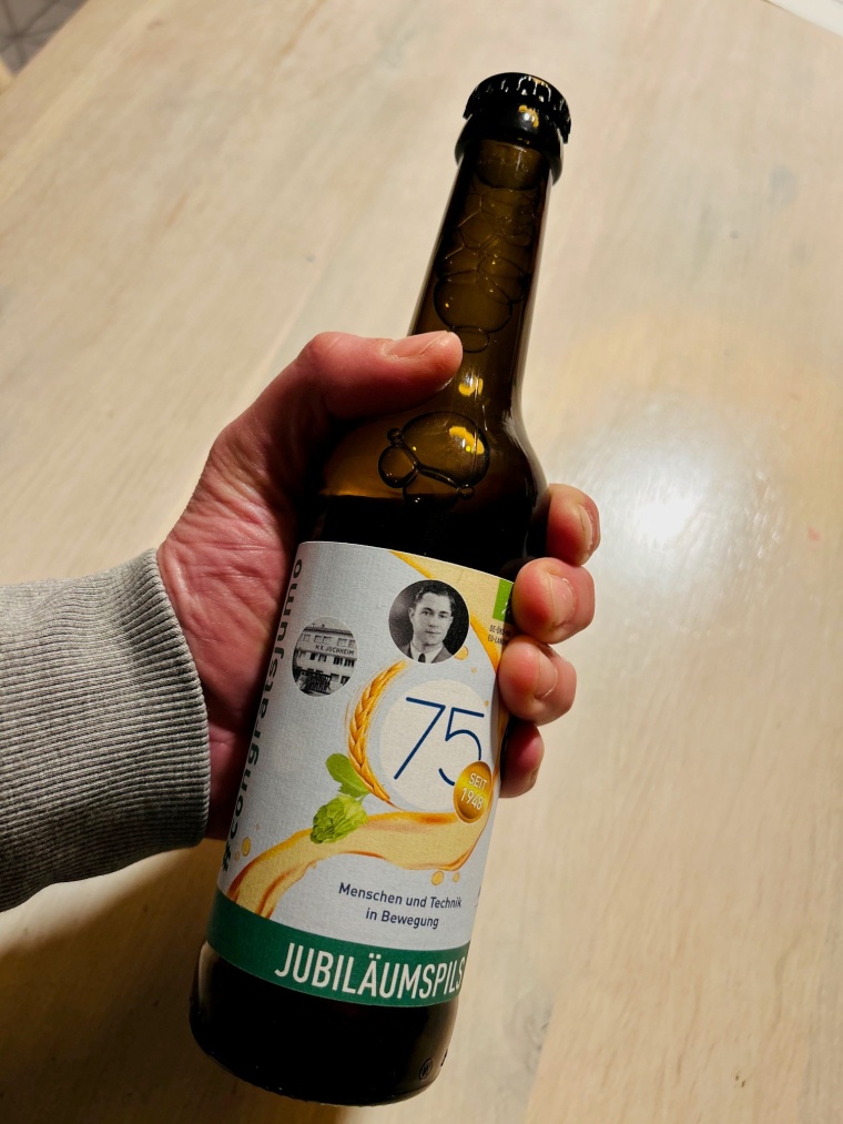 Prost! Das Jubiläumspils hat Jumo gemeinsam mit Hunfelt Braeu kreiert, die...