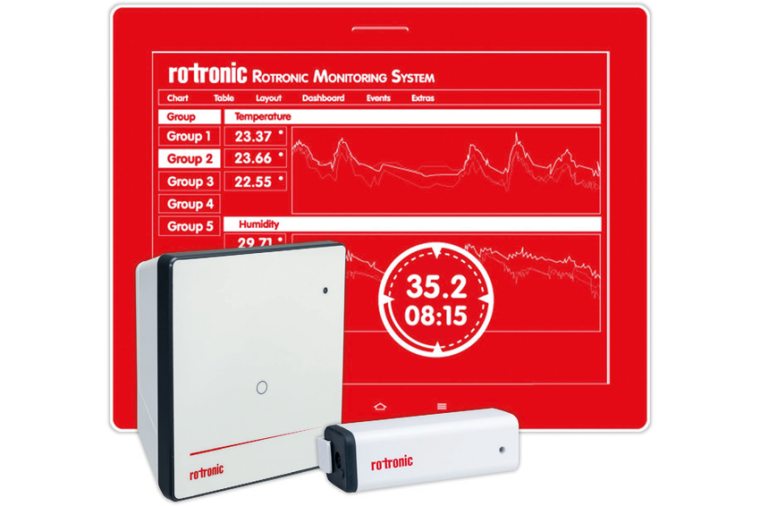Das Rotronic-Monitoring-System ist ein modulares System aus Hardware-Elementen...
