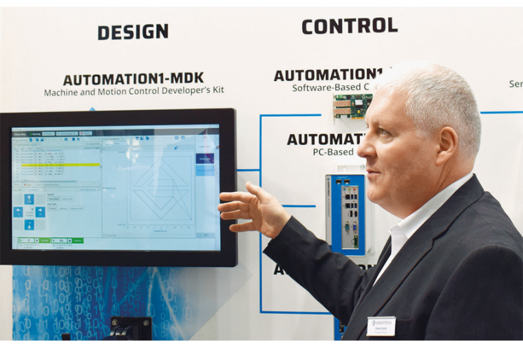 Die Steuerungsplattform Automation 1 von Aerotech gehört zu den...