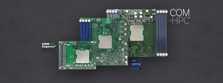 Die weltweit ersten COM-HPC Server-on-Modules mit Intel Xeon D Prozessoren...