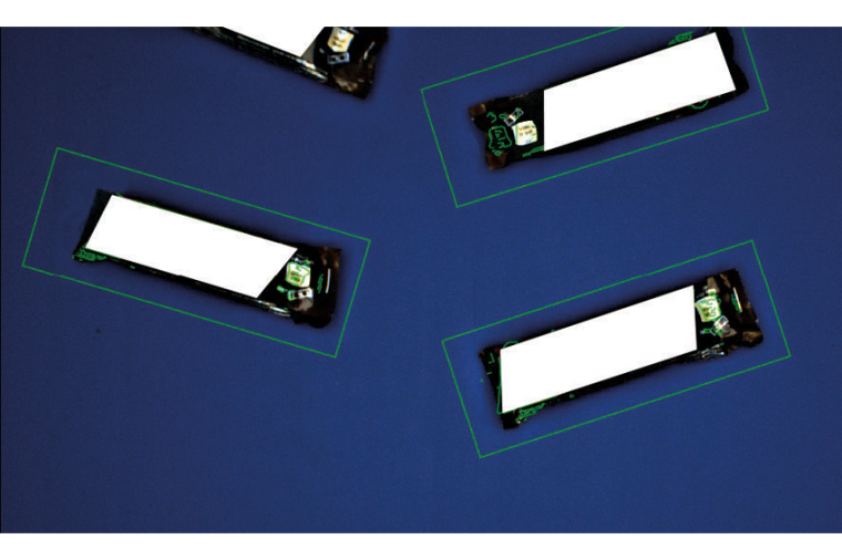 Das Machine-Vision-System dient als Auge für den Roboter. So lokalisiert das...