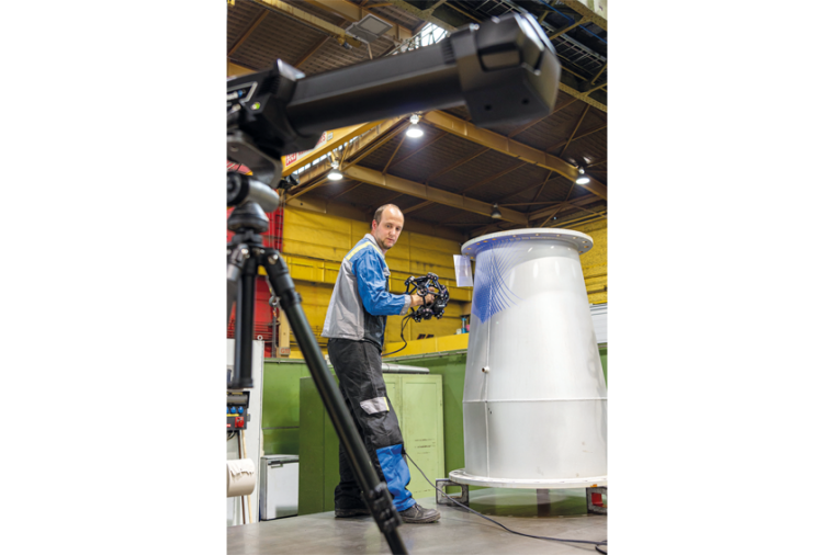 3d-Messtechnik im Einsatz. Alle Bilder: Creaform

