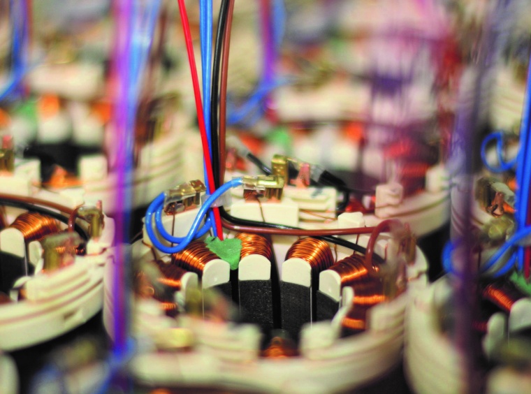 Groschopp verwendet innovative Fertigungstechniken bei der Statorwicklung, die...