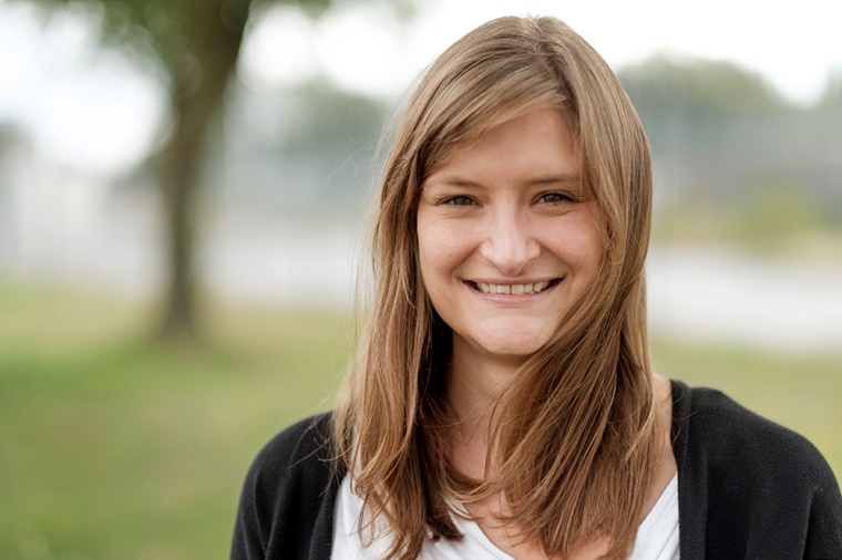 Nina Kürten, Produktmanagerin für Fujinon Machine Vision Objektive. Bild:...