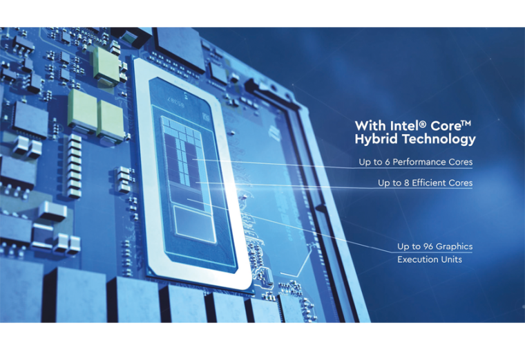 Die neue Intel-Hybrid-Technologie kombiniert Performance-optimierte P-Cores mit...
