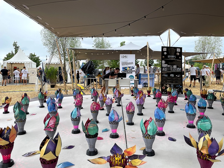 Impressionen vom KI-Festival in Heilbronn. Bild: IDS