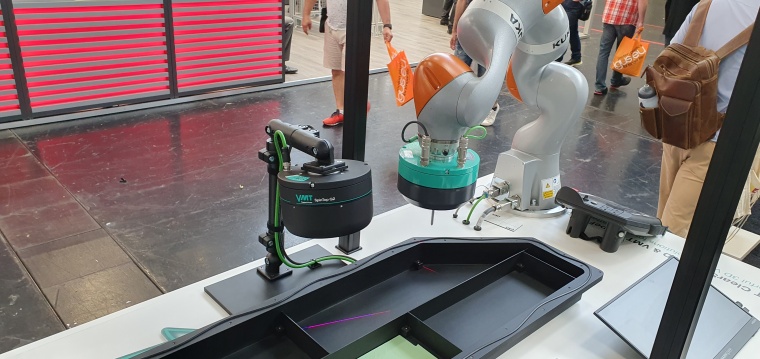 Auf der Automatica zeigte VMT die Weiterentwicklung seines...