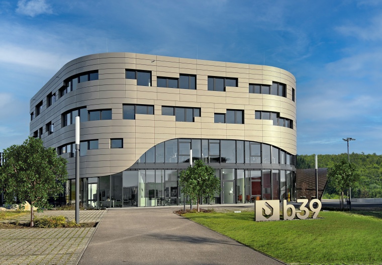 Firmensitz des Kameraherstellers IDS in Obersulm (Bild: IDS)